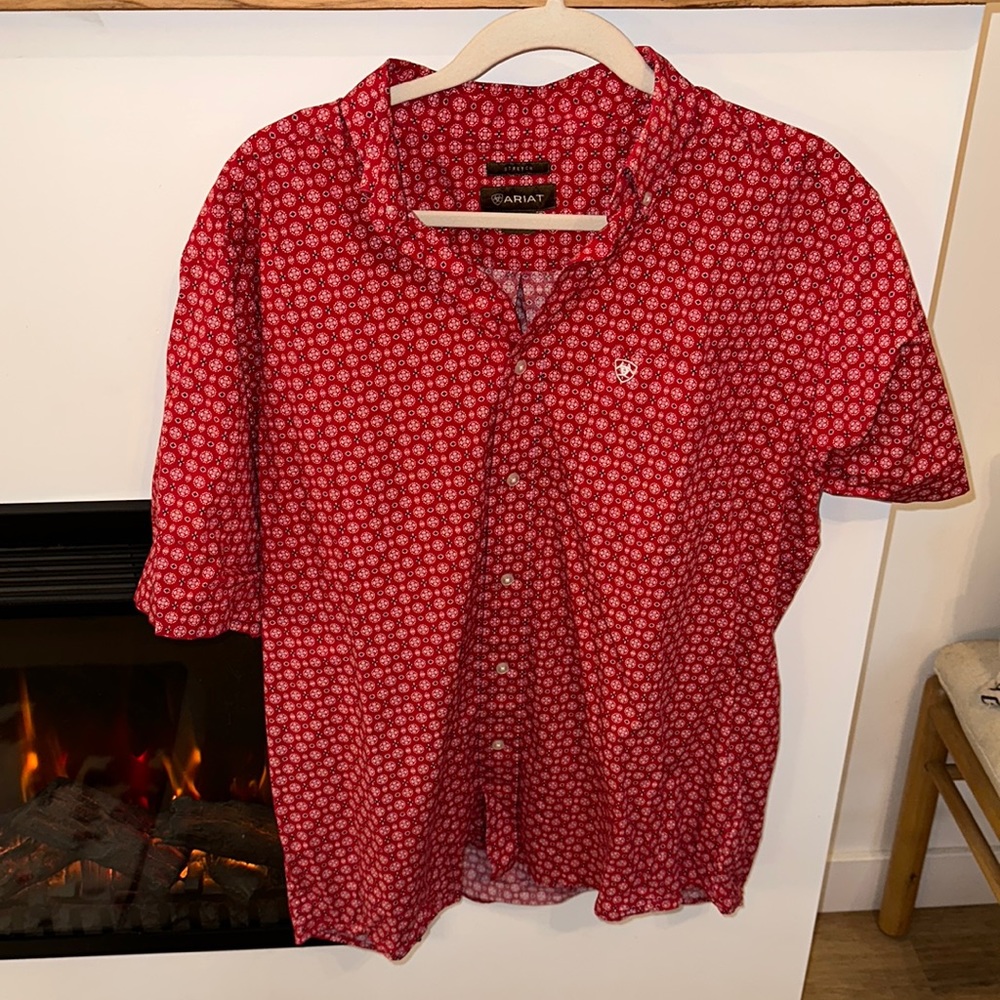 MENS ARIAT LARGE BUTTON DOWN